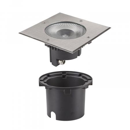 SLV 1006105 ROCCI 200 eckige Bodeneinbauleuchte schwarz