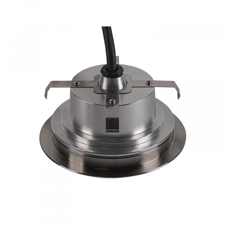 SLV 1006106 DASAR FLAT 120 EL LED Bodeneinbauleuchte 7W 490 lm 3000K Edelstahl