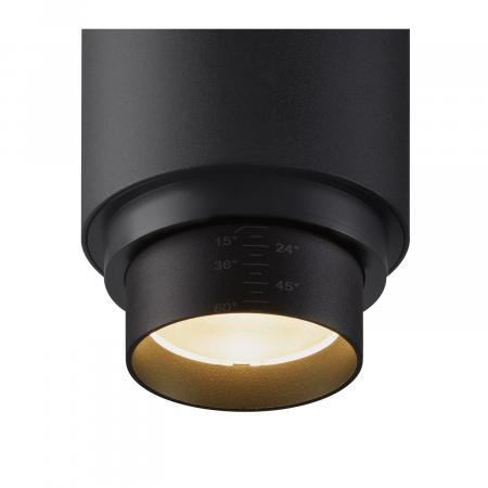 SLV 1006108 NUMINOS ZOOM M PHASE 3 Phasen Spot schwarz 20W 2700K 15°