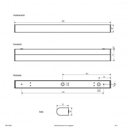 EVN LED-Wandleuchte, IP44 SR44120925