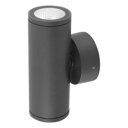 EVN W65201602 FIRO LED Wandleuchte 2-flammig 2000 lm 3000 K Anthrazit IP65