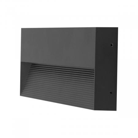 EVN WAE65101602 DIREXUS LED Wandleuchte 10 W 3000 K 350 lm IP65 anthrazit RAL7016