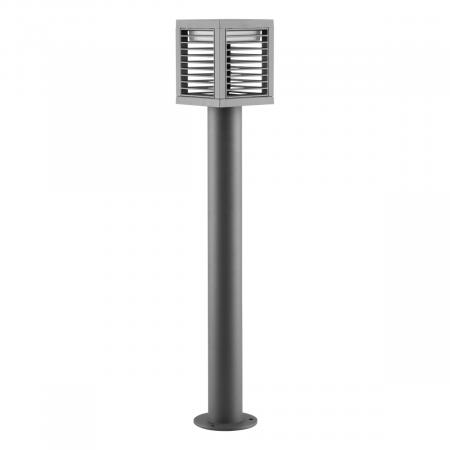 EVN WLG75101502 LED Wegeleuchte 10W 3000K 528lm Anthrazit Aluminium IP65 IK06 Pollerleuchte 755mm 330°