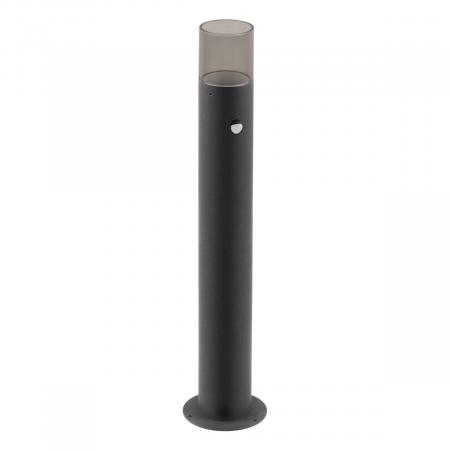 EVN WRS652715S FUMO Pollerleuchte Aluminium anthrazit E27 IP44 mit Bewegungs- und Dämmerungssensor