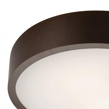 Bioledex Junges Wohnen Deckenleuchte in Wenge aus Holz und Glas