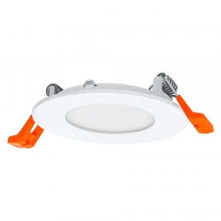 Ultra Slim Einbauleuchte OSRAM mit warmweißer LED, Einbaudurchmesser 72 mm, Einbautiefe 35 mm