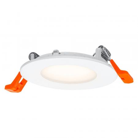 Ultra Slim Einbauleuchte OSRAM mit warmweißer LED, Einbaudurchmesser 72 mm, Einbautiefe 35 mm