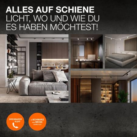 Osram  SMART+ Matter 1-Phasen Schienen Leuchtkopf Tracklight Spot Circle Schwarz