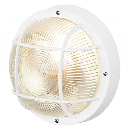 Osram Wandleuchte BULKHEAD Essential Round E27 in weiß