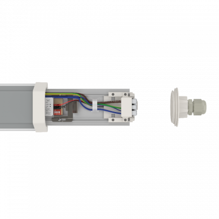 LEDVANCE DP FLEX TH 1200 P 34W ML 840 IP66 Feuchtraumleuchte 4000K Durchverdrahtung Multi Lumen