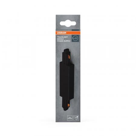 OSRAM TRACKLIGHT Middle Power Supply Black – Mittige Einspeisung für TRACKLIGHT-Stromschienen