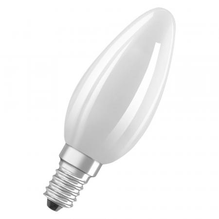 6 x Osram E14 LED Kerzenlampen CLASSIC besonders effizient 1,2W wie 25W 2700K warmweißes Licht - Sehr gute Energieeffizienz