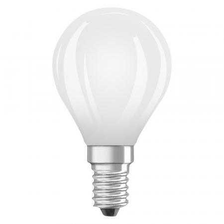 6er OSRAM E14 LED Lampe Classic matt 3,8W wie 60W neutralweißes Licht 4000K - Energy efficiency class A