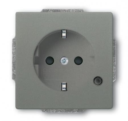 Busch-Jaeger 20 EUCBL-803 SCHUKO® Steckdosen-Einsatz mit LED Kontrolllicht