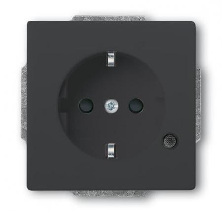 Busch-Jaeger 20 EUCBL-81 SCHUKO® Steckdosen-Einsatz mit LED Kontrolllicht