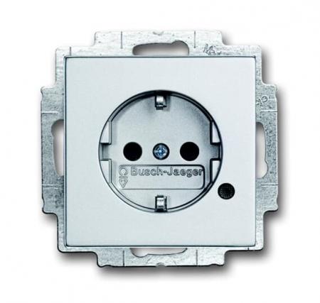 Busch-Jaeger 20 EUCBL-83 SCHUKO® Steckdosen-Einsatz mit LED Kontrolllicht
