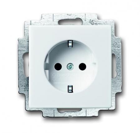 Busch-Jaeger 20 EUCBLI-84 SCHUKO® Steckdosen-Einsatz Busch-steplight® mit Nachtorientierungslicht