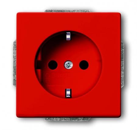 Busch-Jaeger 20 EUCKS-14-82 SCHUKO® Steckdosen-Einsatz mit erh. Berührungsschutz