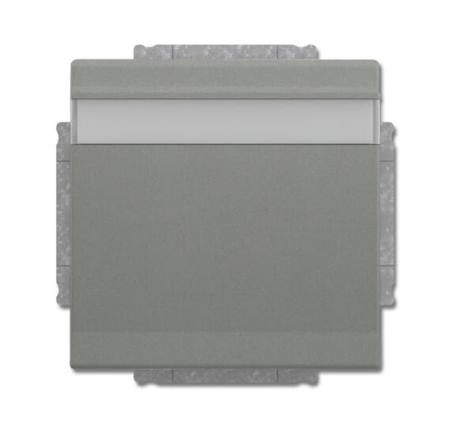 Busch-Jaeger 20 EUKNB-803 SCHUKO® Steckdosen-Einsatz mit Klappdeckel und Beschriftungsfeld