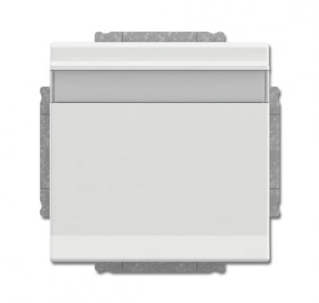 Busch-Jaeger 20 EUKNB-884 SCHUKO® Steckdosen-Einsatz mit Klappdeckel und Beschriftungsfeld