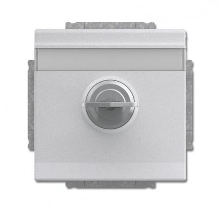 Busch-Jaeger 20 EUKNBSL-83 SCHUKO® Steckdosen-Einsatz mit Klappdeckel und Schloss
