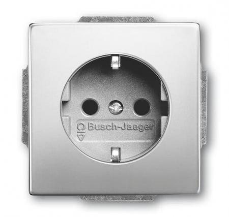 Busch-Jaeger 23 EUCB-866 SCHUKO® Steckdosen-Einsatz mit erh. Berührungsschutz