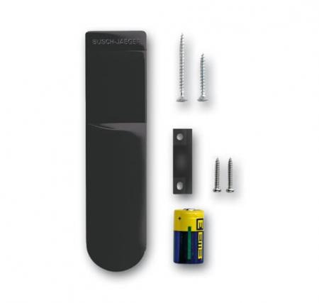Busch-Jaeger 6222/2 AP-65-WL Universalmelder Smart Wireless für Busch-free@home®, basaltschwarz