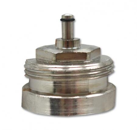 Busch-Jaeger 6296/1 Ventiladapter Herz für Busch-free@home®, M28 × 1,5, Metall