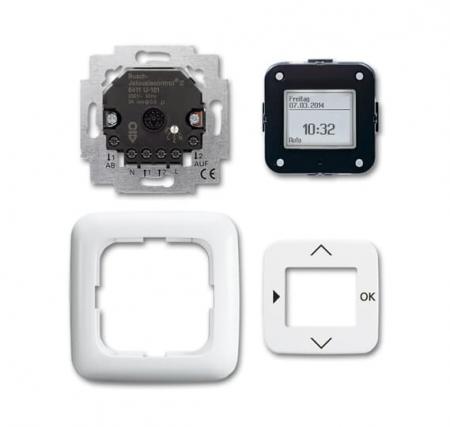 Busch-Jaeger 6411 UJ-214-101 Jalousie-Komfort-Timer Komplettset