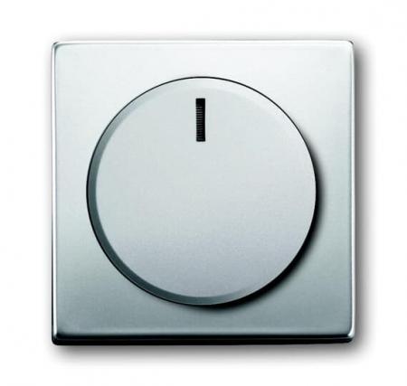 Busch-Jaeger 6540-866-102 Zentralscheibe mit Drehknopf Bef.-Mutter und Glimmlampe
