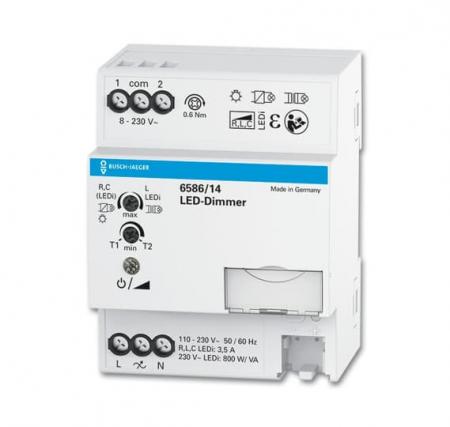 Busch-Jaeger 6586/14 Busch-Dimmer® REG LED 20-800 W
