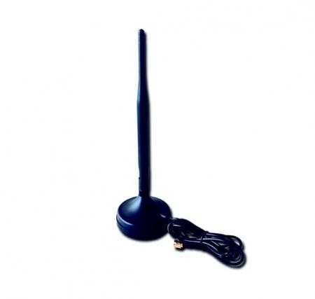 Busch-Jaeger 6200 AP/1-WL Externe Antenne für Busch-free@home®, 1,5 m Kabel, magnetischer Standfuß