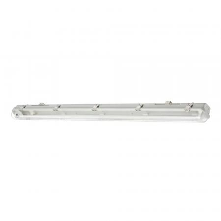 150 cm PHILIPS Ledinaire Feuchtraumleuchte mit MASTER Value LED-Röhre 19,3W/23W wie 58W 3100/3700lm 6500K T8 G13 IP65 IK08
