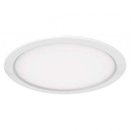 Siteco Lunis 41Eco LED Einbauleuchte 3000K warmweißes Licht EIN/AUS Einbau ø20cm 2150lm