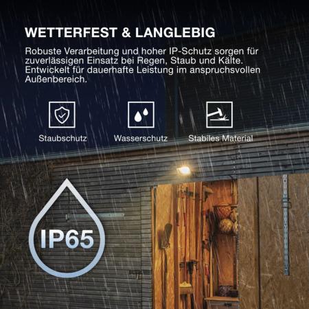 Osram LED  Endura Außen Fluter 50W 3000K warmweißes Licht IP65 dunkelgrau