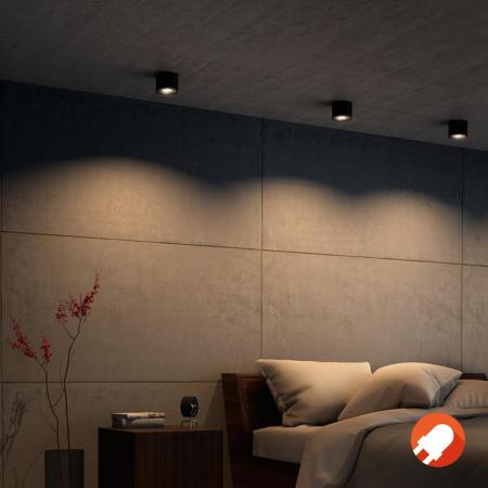 Philips GU10 CorePro LED Spot 4W wie 50W dimmbar aus Glas 2700K warmweiße Akzentbeleuchtung für Strahler