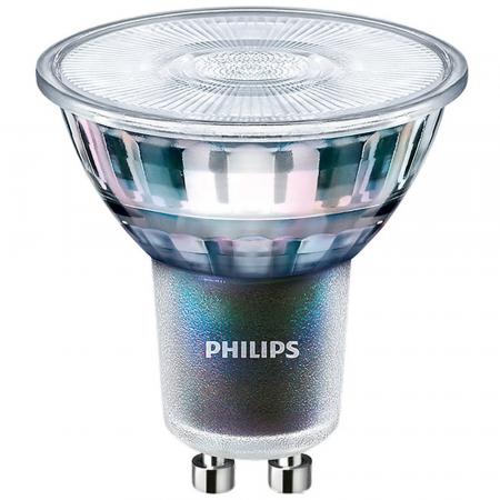 Philips GU10 MASTER Dimmbarer LED Reflektor Expert Color 5.5W wie 50W Ra97 hohe Farbwiedergabe 25° warmweißes Licht für Akzentbeleuchtung