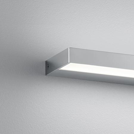 HELESTRA SLATE LED Wandleuchte 29 W 1740 lm 2900 K Warmweiß 1200 mm Chrom IP44