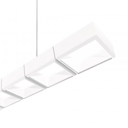 Siteco Scriptus 11 LED Pendel Leuchte direkt/indirekt strahlend, Lichtfarbe 840, DALI 12070lm 91W