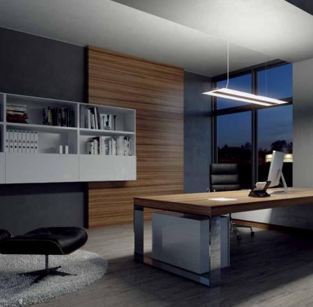 Siteco Vega® 11, direkt/indirekt strahlend, Lichtfarbe 840, DALI, Masterleuchte mit Licht- und Bewegungssensor