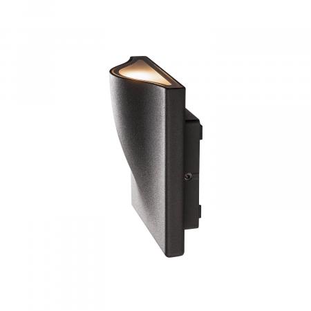 SLV 1002503 VILUA Außenwandleuchte anthrazit mit warmweißer LED IP54