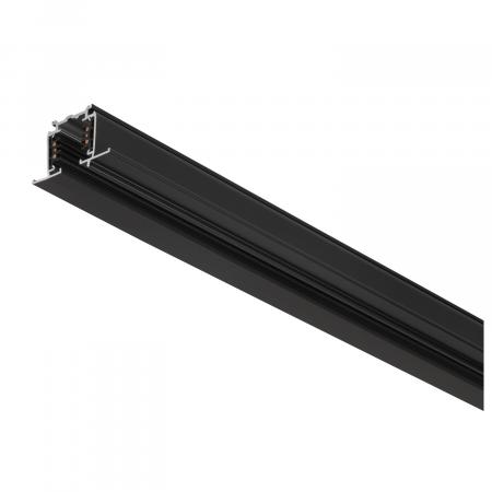 SLV 1006511 S-TRACK 3-Phasen-Einbauschiene Hochvoltschiene 1m schwarz DALI