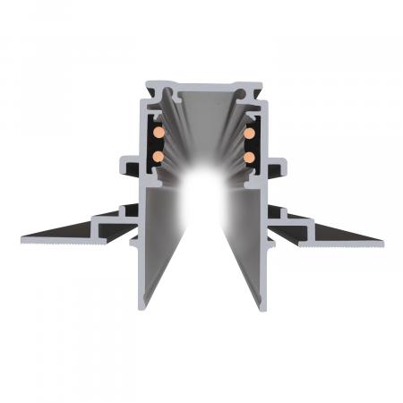 SLV 1006559 2m Einbauschiene 48V TRACK schwarz DALI