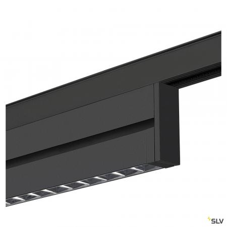 SLV 1006643 IN-LINE 24, 48V Spot, Move, Darklight Reflector, DALI, schwarz, 7.3 W, 650 lm, 4000 K, CRI 90, 35°