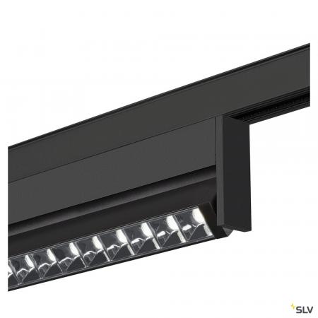 SLV 1006643 IN-LINE 24, 48V Spot, Move, Darklight Reflector, DALI, schwarz, 7.3 W, 650 lm, 4000 K, CRI 90, 35°