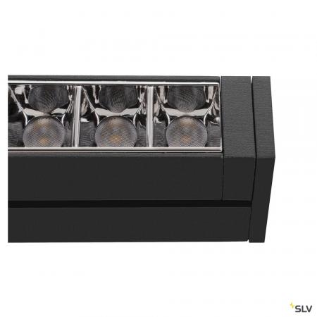 SLV 1006649 IN-LINE 46, 48V Spot, Move, Darklight Reflector, DALI, schwarz, 14 W, 1250 lm, 4000 K, CRI 90, 35°