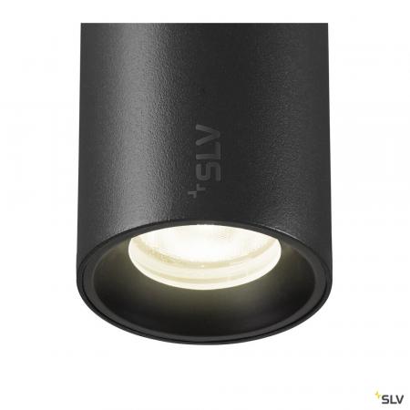 SLV 1006798 NUMINOS® XS, 48V Pendelleuchte, Pendellänge 150 cm, 4000 K, 40°, DALI 2, matt schwarz