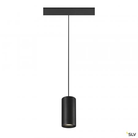 SLV 1006855 NUMINOS® S, 48V Pendelleuchte, Pendellänge 150 cm, 4000 K, 55°, DALI 2, matt schwarz