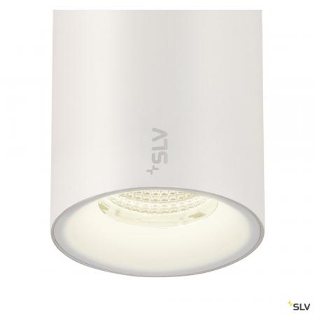 SLV 1006859 NUMINOS® S, 48V Pendelleuchte, Pendellänge 150 cm, 4000 K, 20°, DALI 2, matt weiß