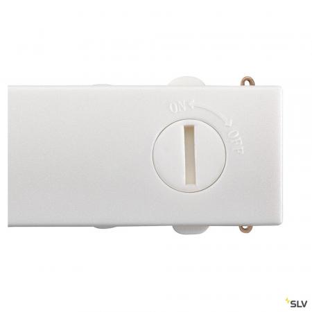 SLV 1006859 NUMINOS® S, 48V Pendelleuchte, Pendellänge 150 cm, 4000 K, 20°, DALI 2, matt weiß